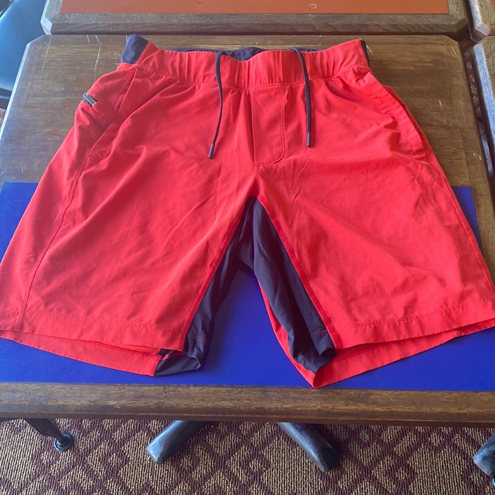 Red Athletic Shorts for Men
